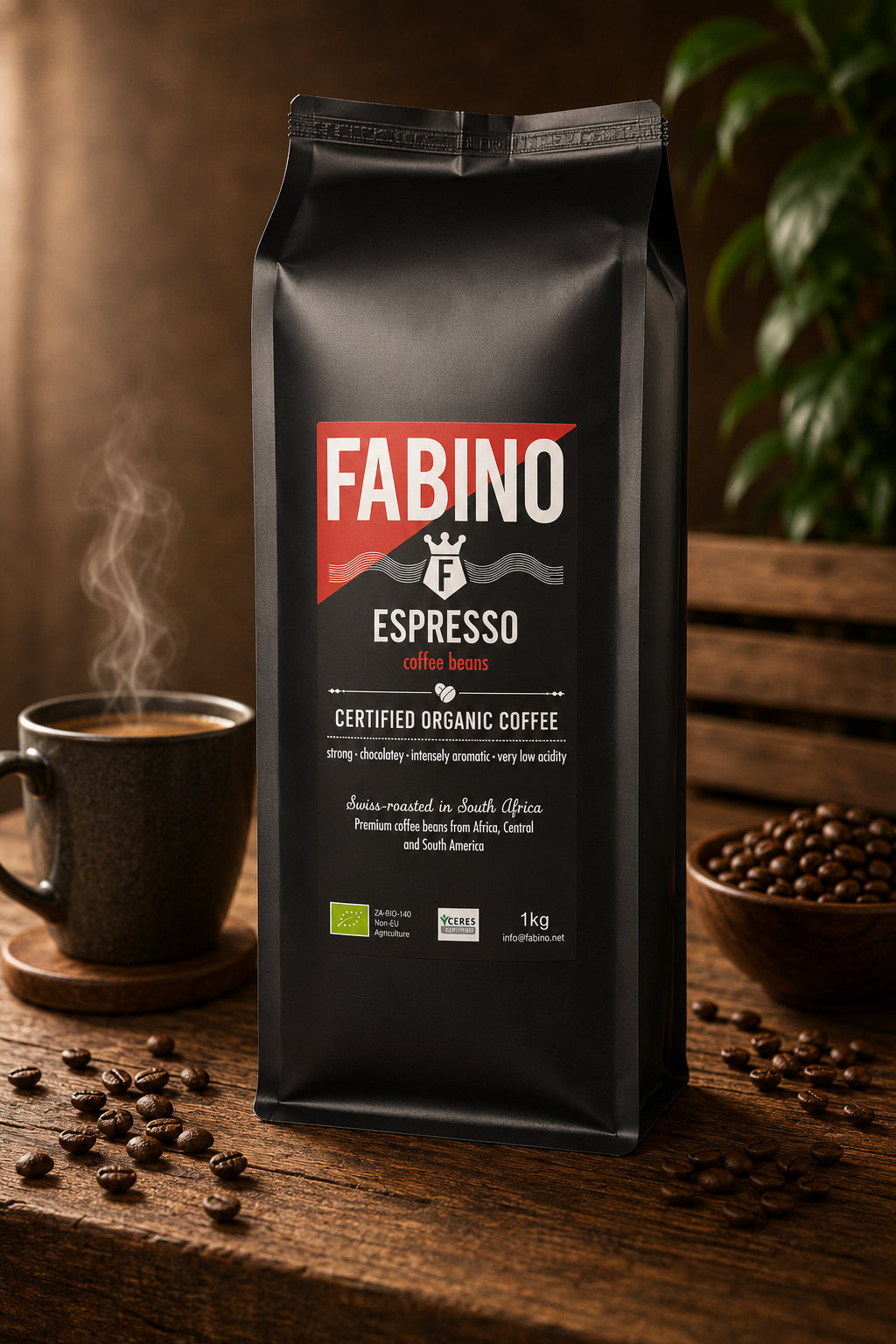 Espresso Coffee Beans or Ground 1kg