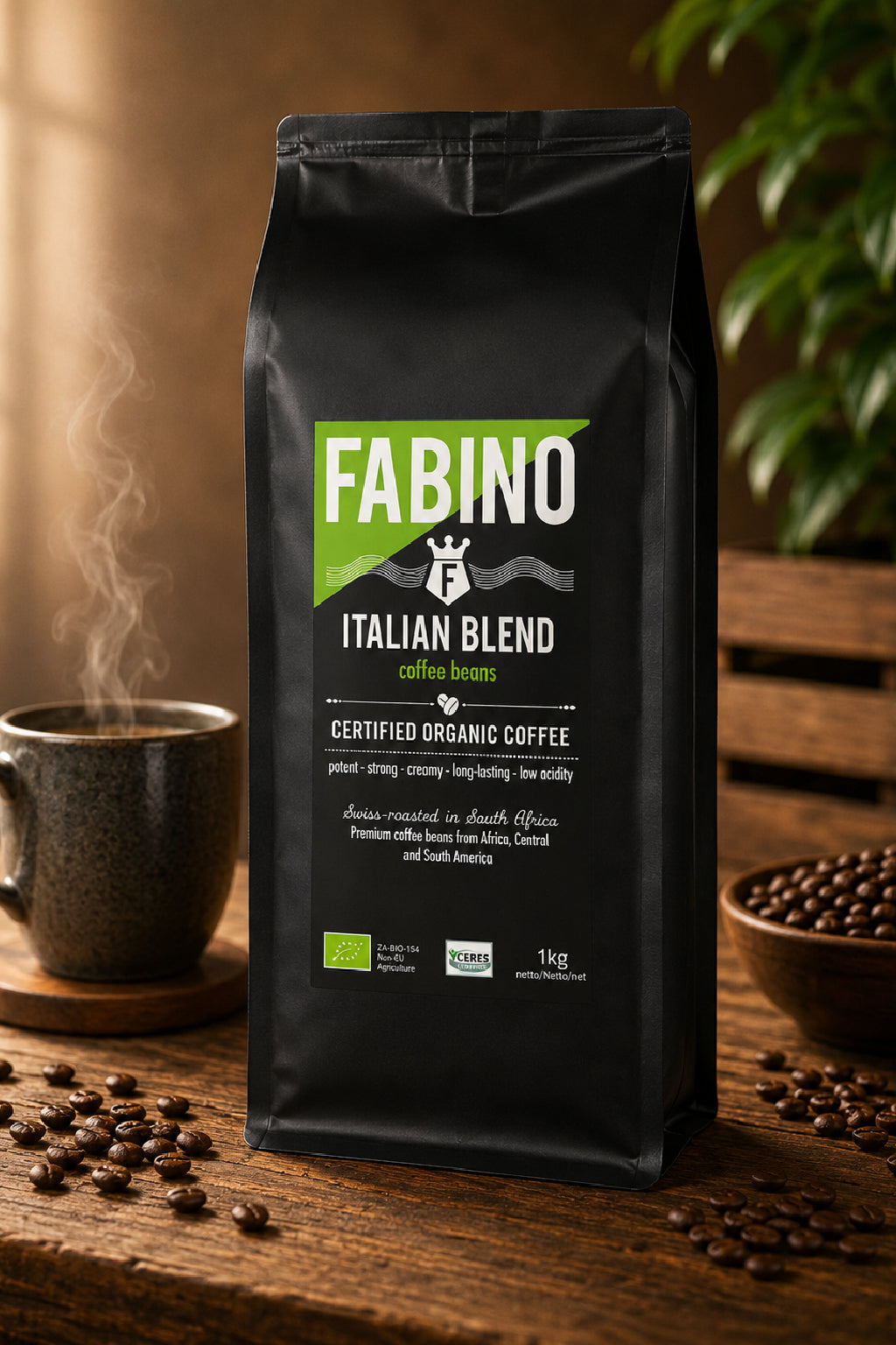 Italian Blend Coffee Beans or Ground 1kg